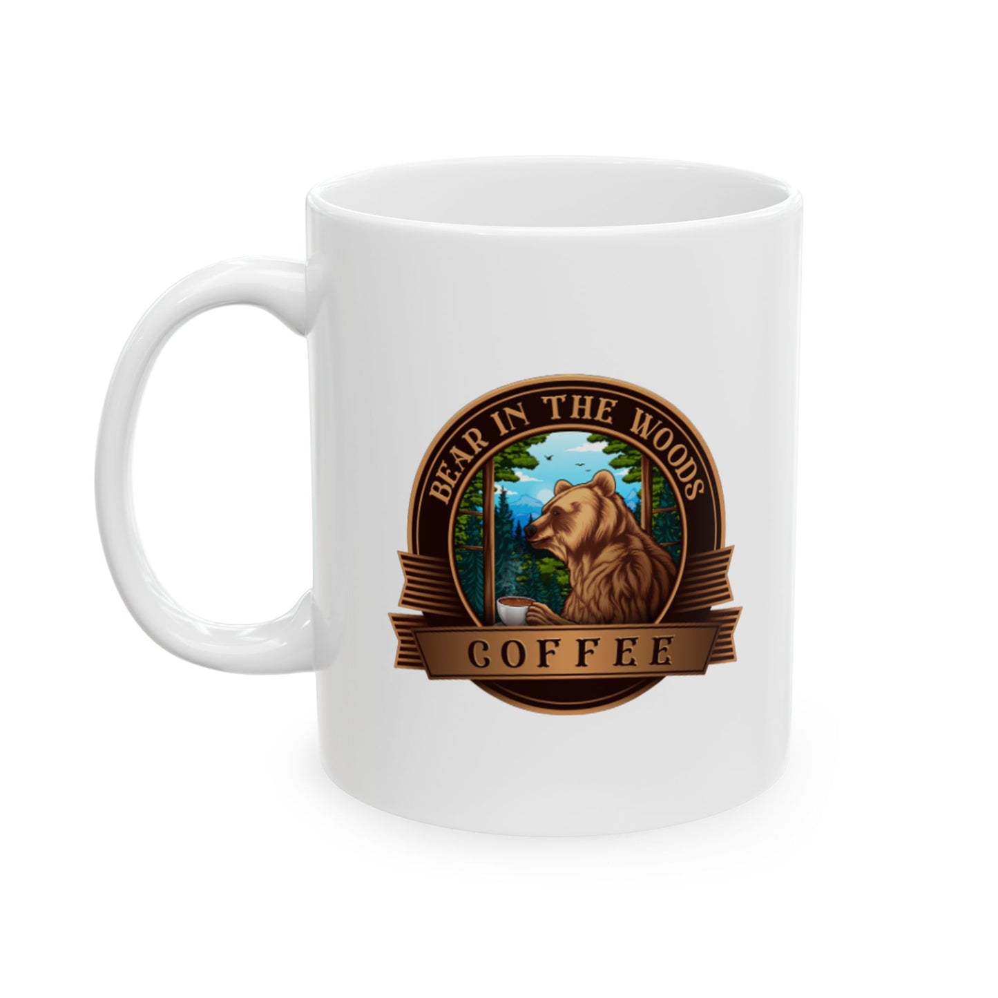 Bear Mug, (11oz, 15oz)