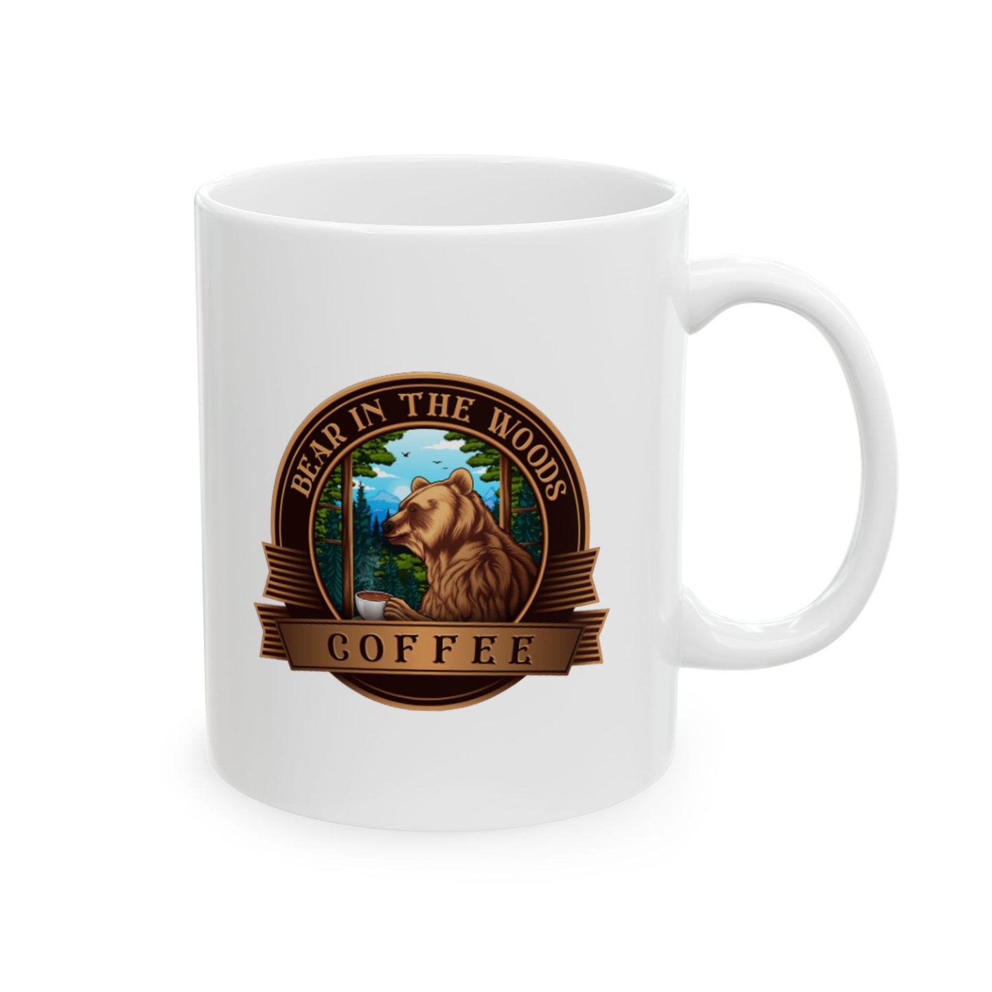 Bear Mug, (11oz, 15oz)