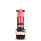 AeroPress Clear Coffee Maker - Red